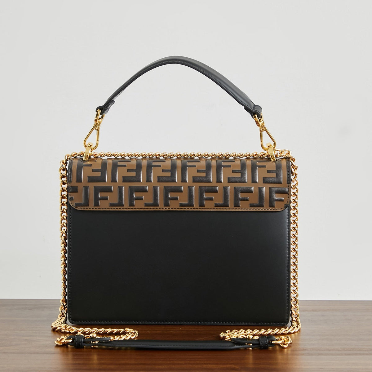 Fendi Double F Classic Kan U Handbag