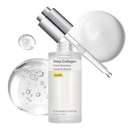 Deep Collagen Power Boosting Cream In Serum