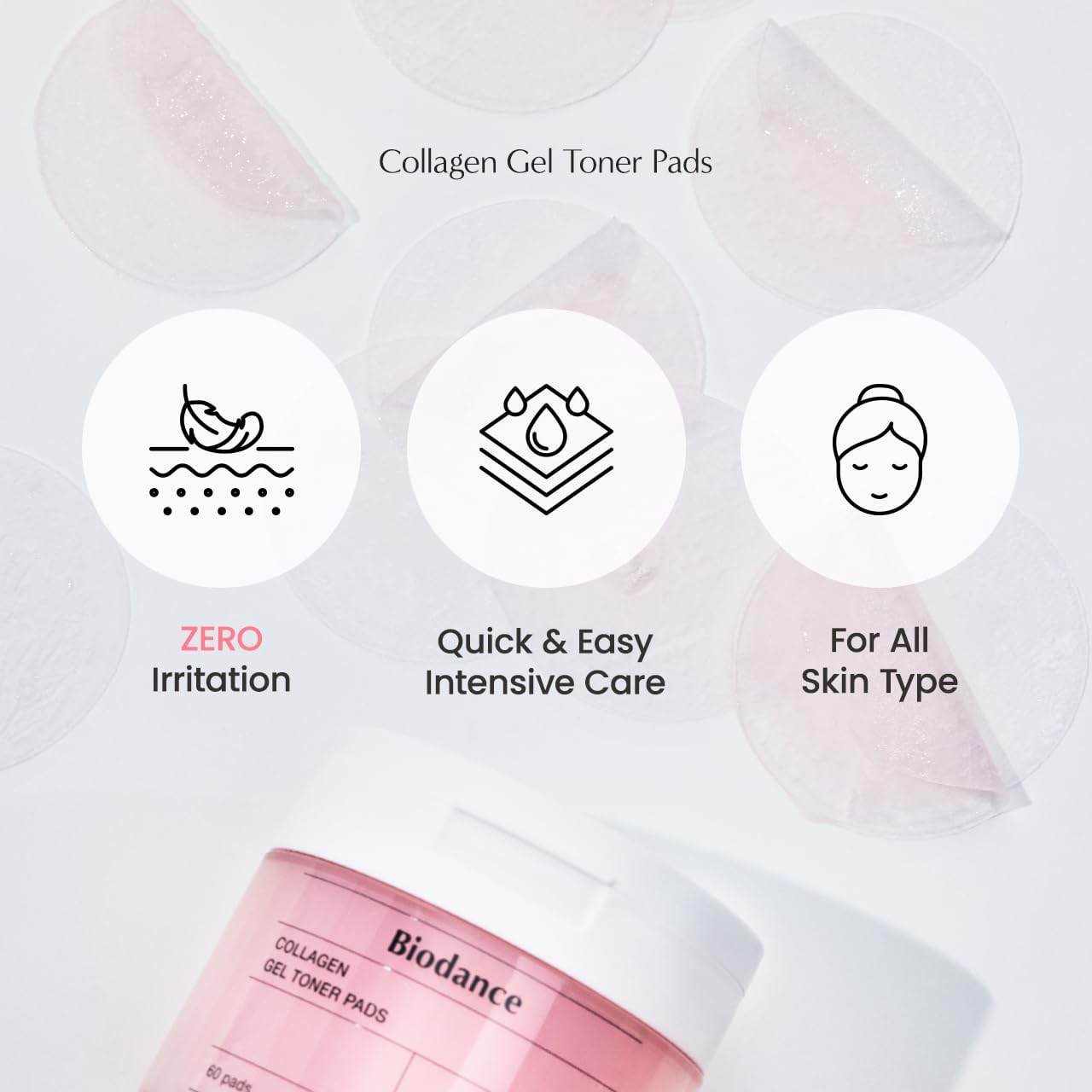 Collagen Gel Toner Pads