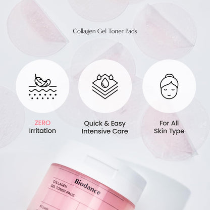 Collagen Gel Toner Pads