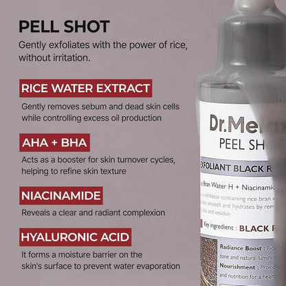 Peel Shot Exfoliant Black Rice Ampoule