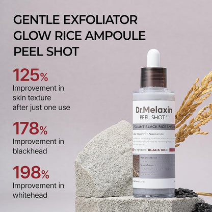 Peel Shot Exfoliant Black Rice Ampoule