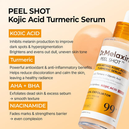 Peel Shot Exfoliating Kojic Acid Turmeric Serum