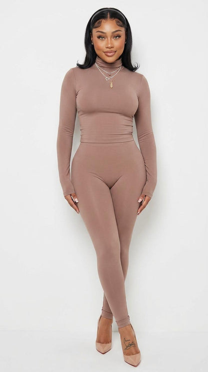 Sculpted High Waisted Leggings Co-ord
