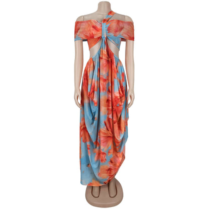 Sexy Exquisite Beach Print Dress