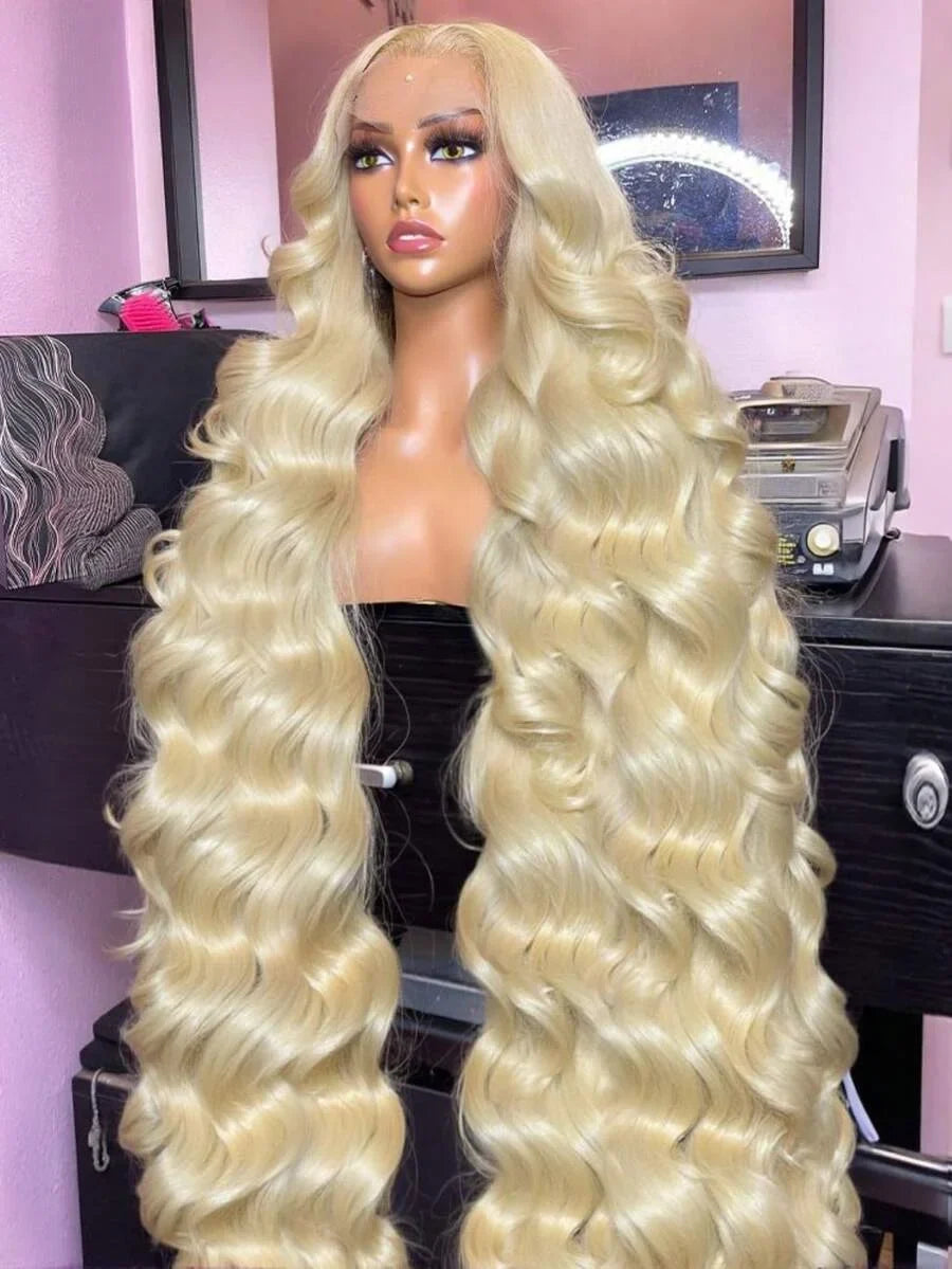 613 Body Wave Lace Front Wig  Natural Hairline With Baby Hair