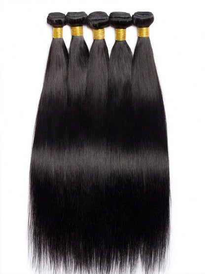 Bone Straight Brazilian Human Hair Bundles Raw Extensions