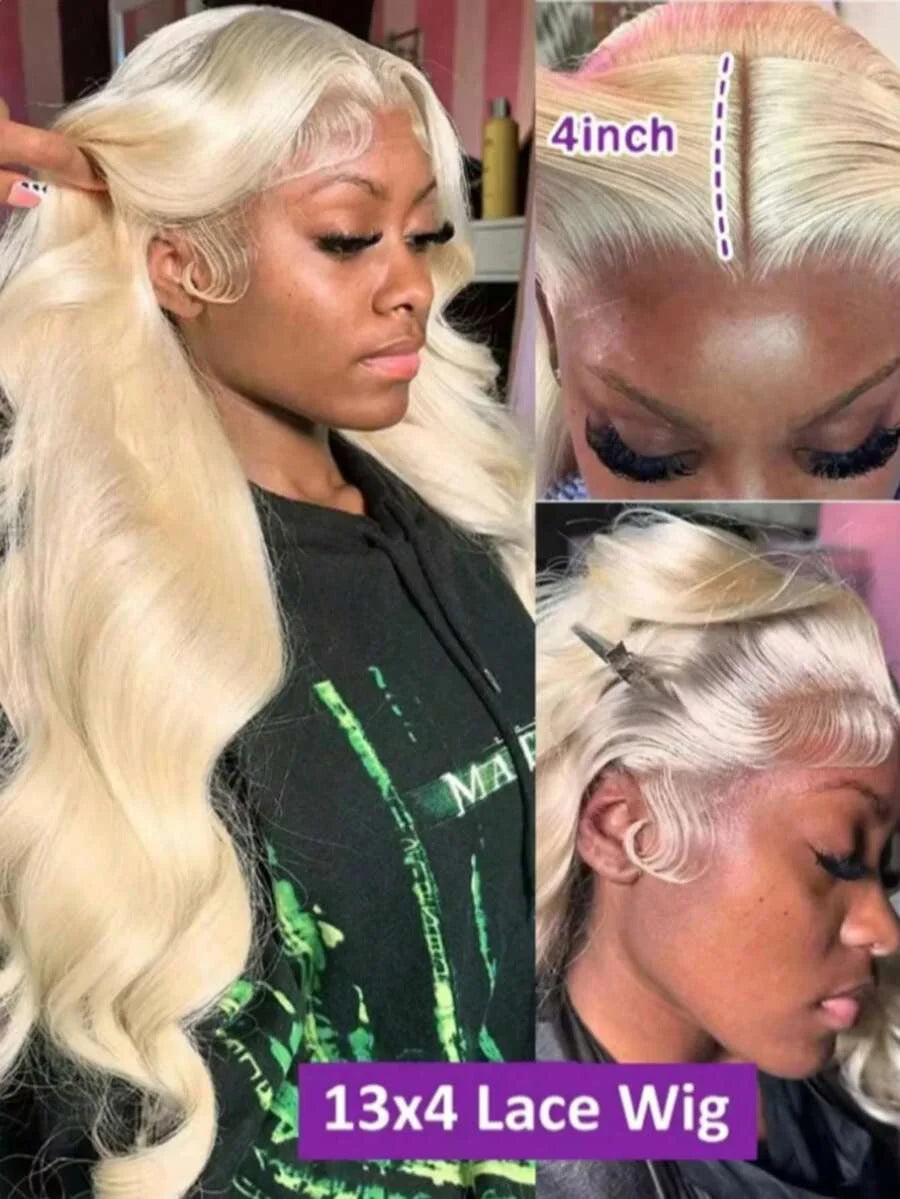 613 Body Wave Lace Front Wig  Natural Hairline With Baby Hair