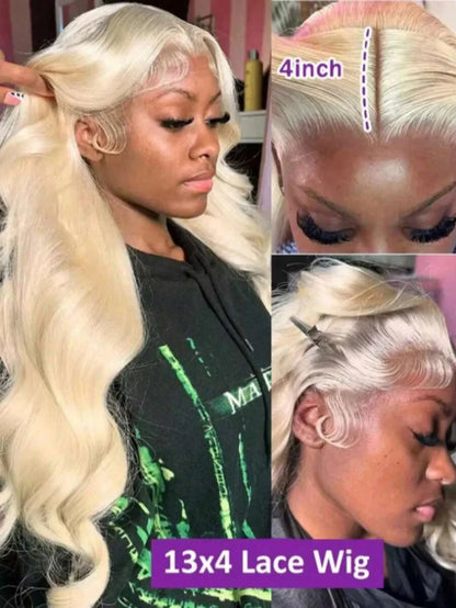 613 Body Wave Lace Front Wig  Natural Hairline With Baby Hair