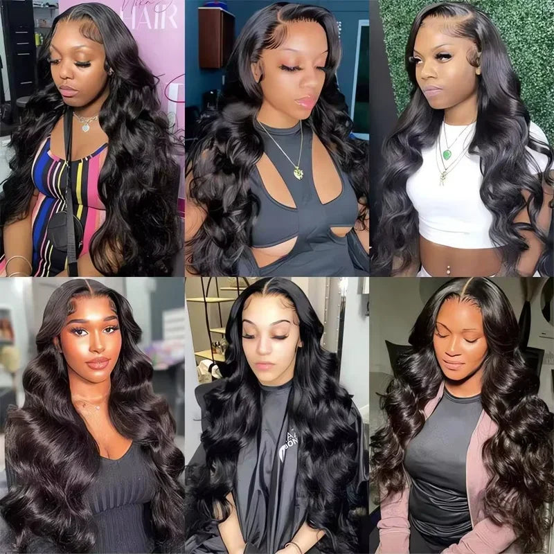 Raw Peruvian Body Wave HD Lace Front Human Hair Frontal Wigs
