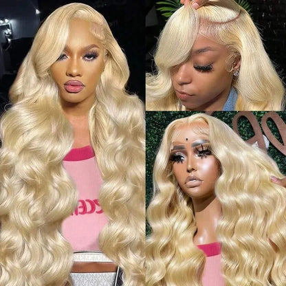 613 Body Wave Lace Front Wig  Natural Hairline With Baby Hair