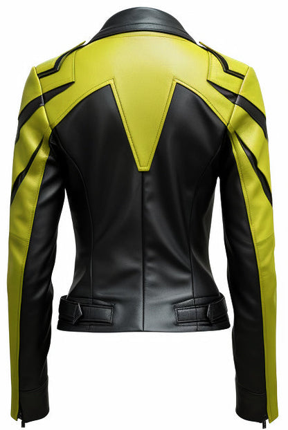 Womens Faux Leather Jacket