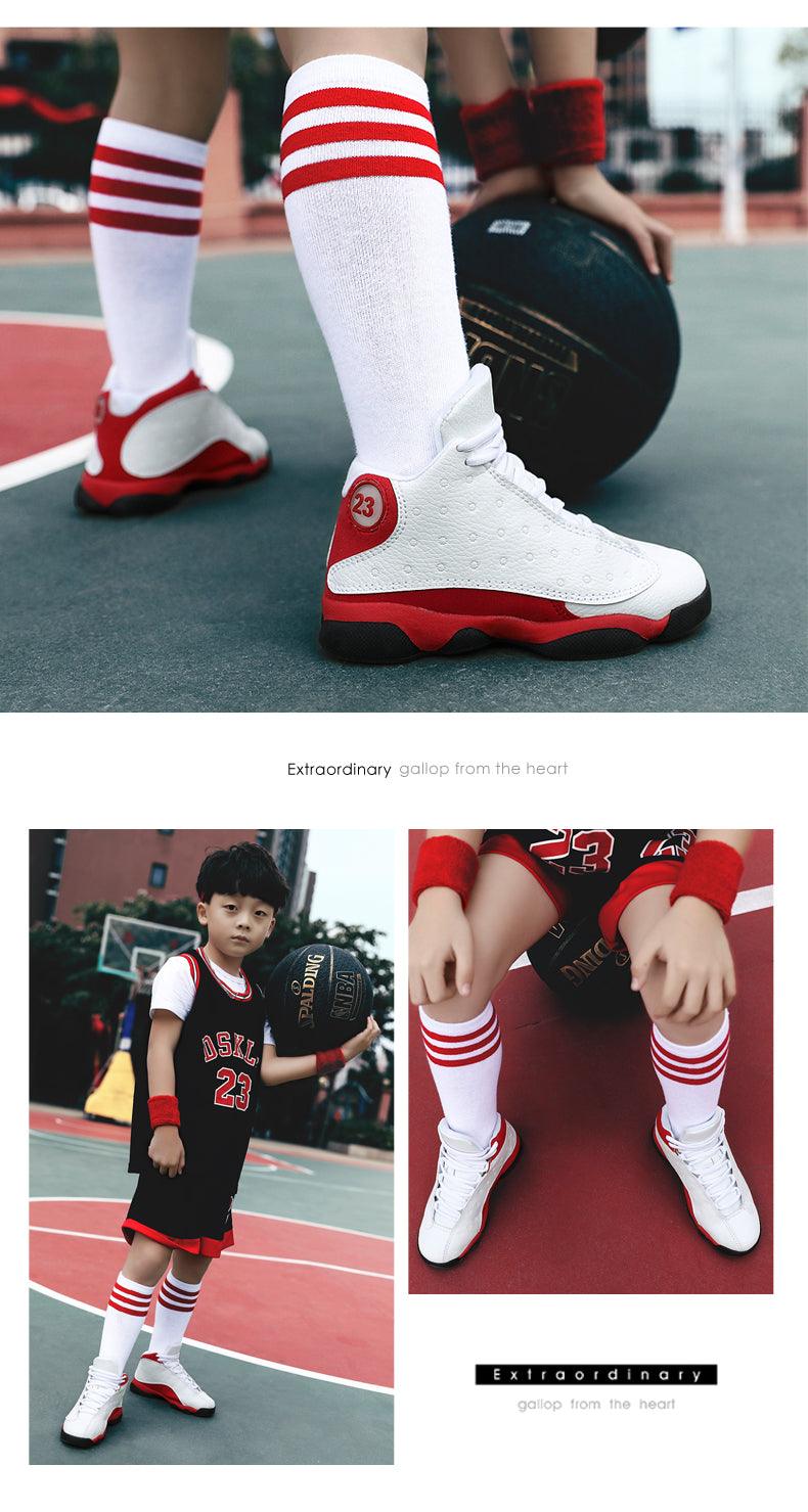 Boys Basketball Non-slip Sports Sneakers