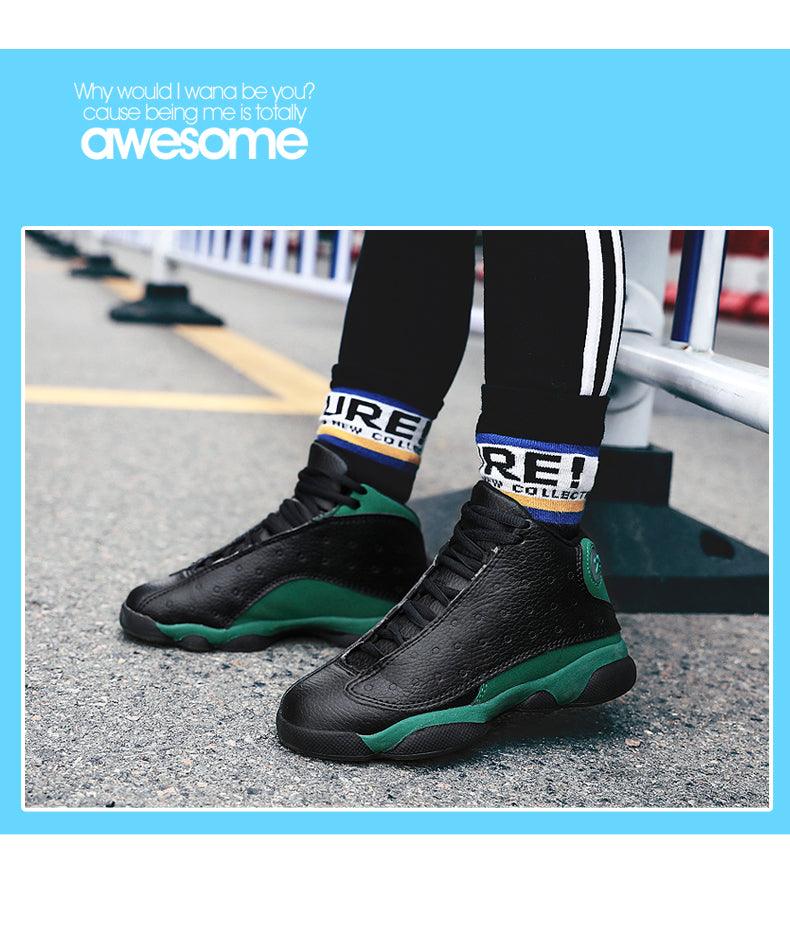 Boys Basketball Non-slip Sports Sneakers
