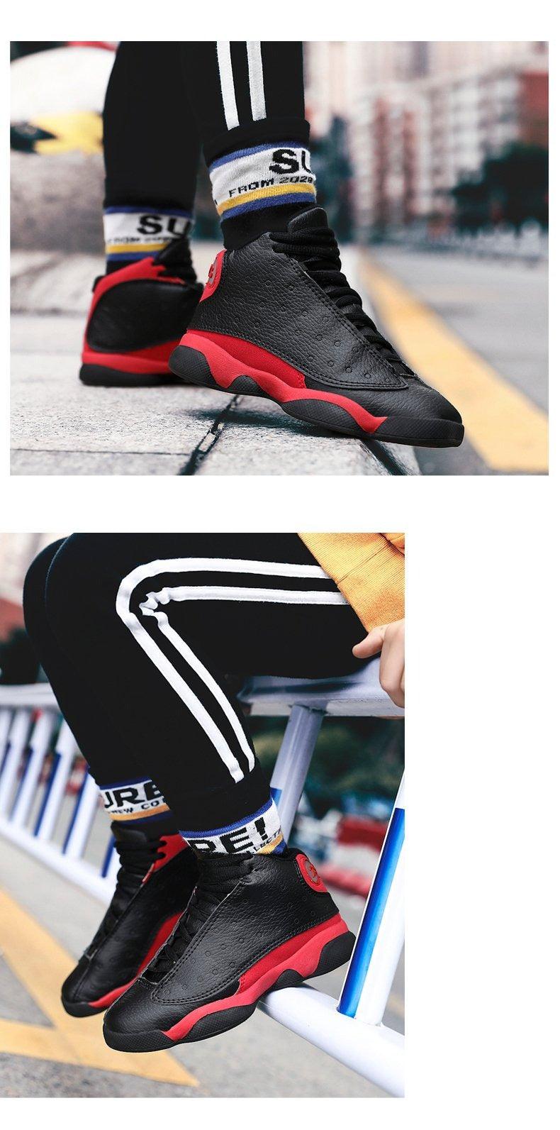 Boys Basketball Non-slip Sports Sneakers