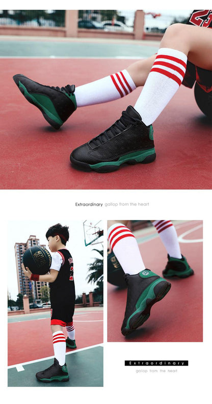 Boys Basketball Non-slip Sports Sneakers