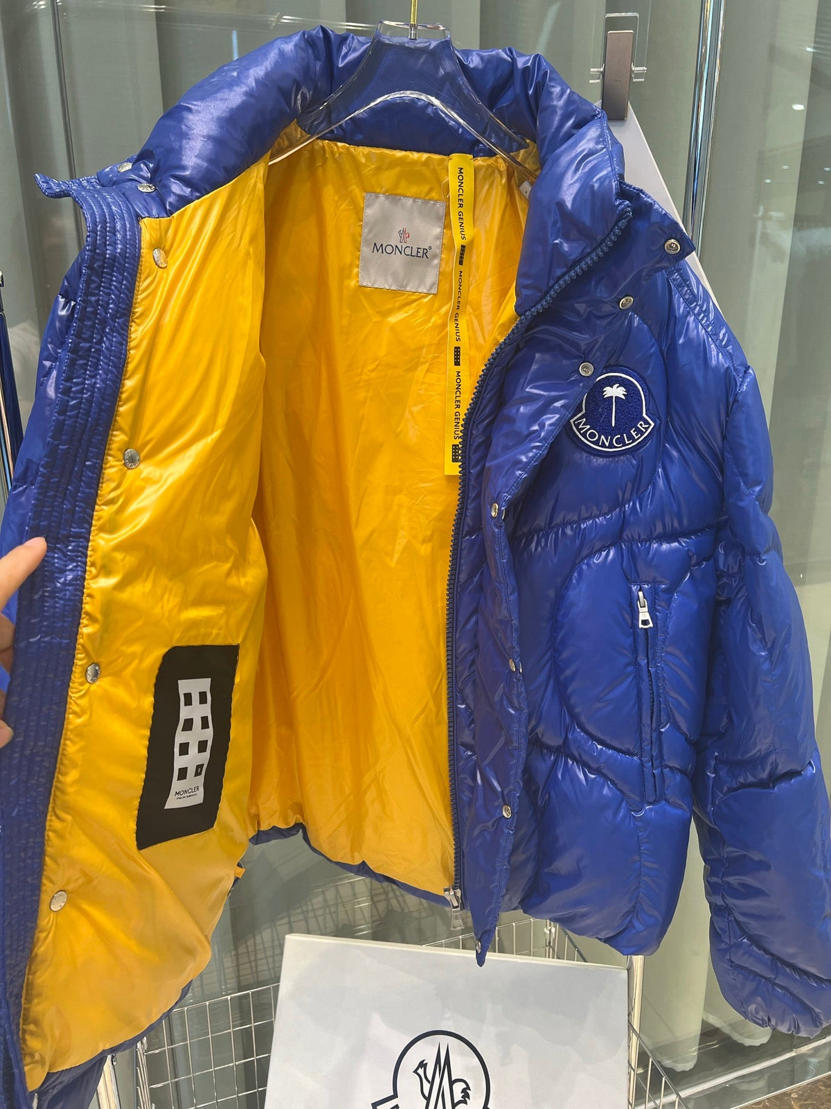 Moncler x Palm Angles Collab down Jacket