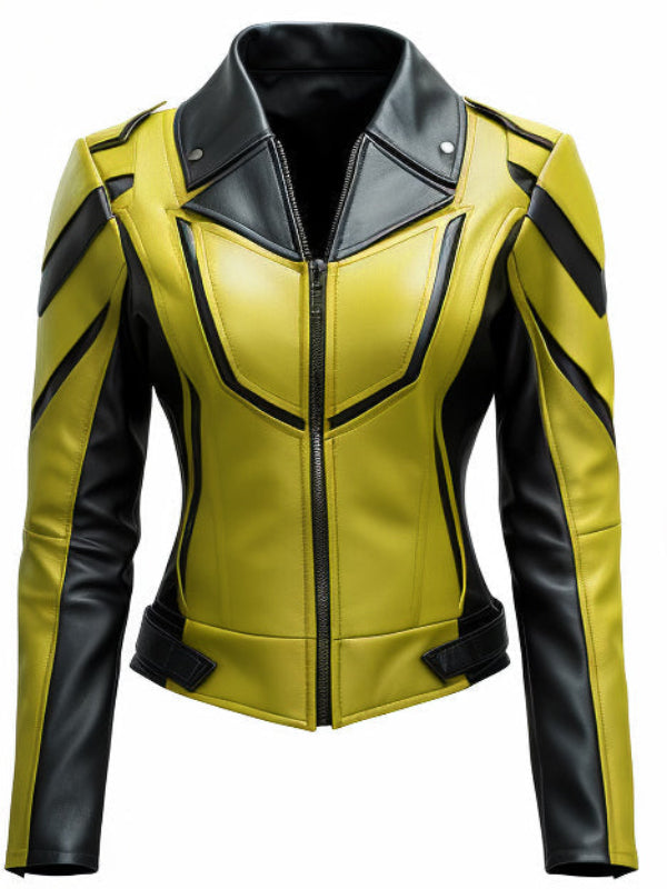 Womens Faux Leather Jacket