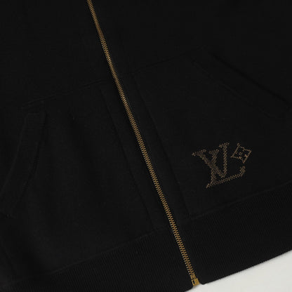 LV Reversible Hooded All-Over Jacket