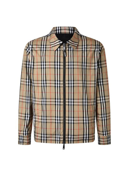 Burberry Plaid Reversible Jacket