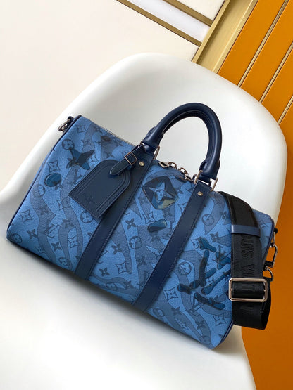 LV Embossed Travel Bag