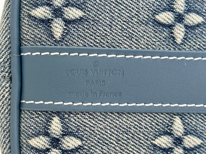 LV 25 Denim Handbag