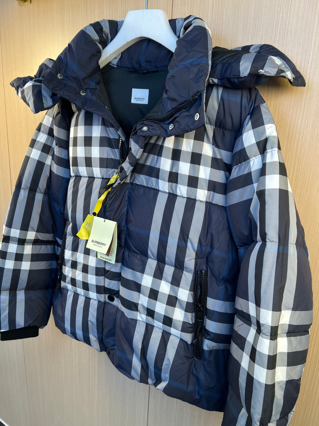 Burberry Plaid Jacket