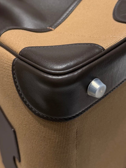Hermes 25 Cargo Denim Handbag