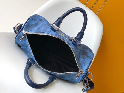 LV Embossed Travel Bag