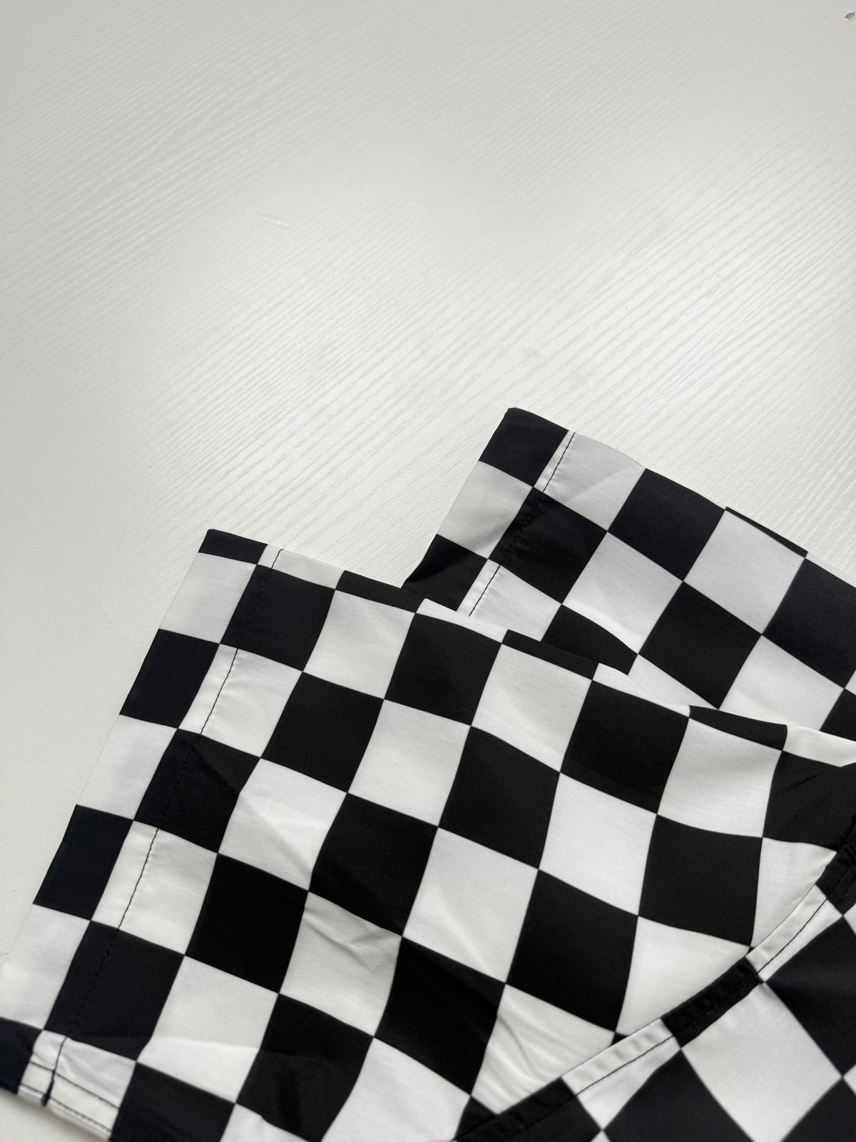 LV Checkered Short-Sleeve Shirt